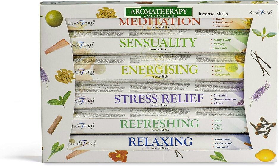 Stamford Aromatherapy Hex Range Incense Sticks Gift Set