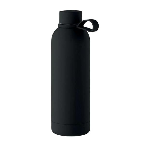 MidOcean Emerald Double Wall 500ml Water Bottle - Black - 