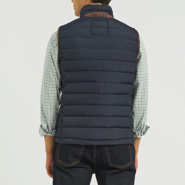 Joules HERITAGE PADDED Gilet   in  Navy
