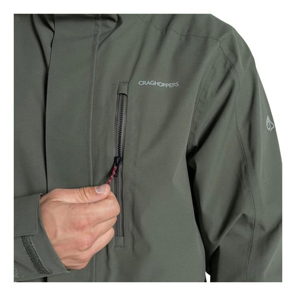Craghoppers Mens Lorton II Waterproof Jacket - Dark Sage - 