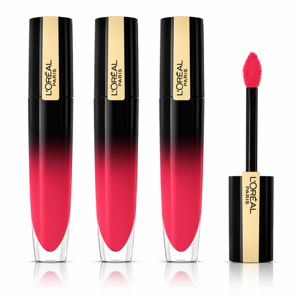 L'Oréal Paris 3 x Brilliant Signature Liquid Lipstick 6.4ml - 306 Be Innovative
