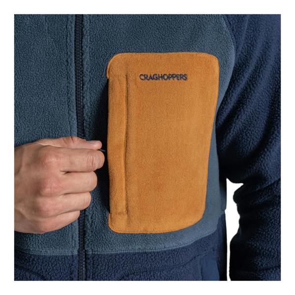 Craghoppers Mens Dades Colour Block Jacket - Blue Navy/Blue Stone - 