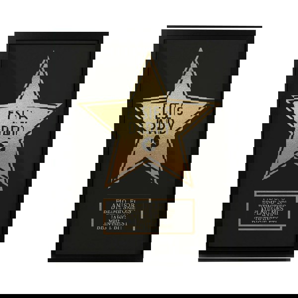 Personalised Memento Company Personalised Star Award Black Poster Frame
