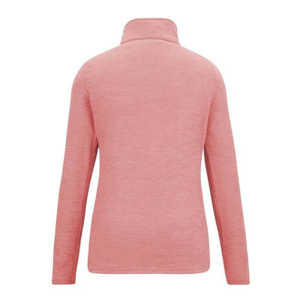Regatta Womens/Ladies Sweetheart Quarter Zip Fleece Top - Peach Pink - 