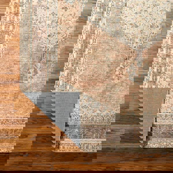 Livabliss Becki Owens Lila-Vintage Grey Brown Blue Traditional Boho Rug