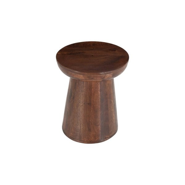 IH Design Monco Dark Mango Wood Side Table