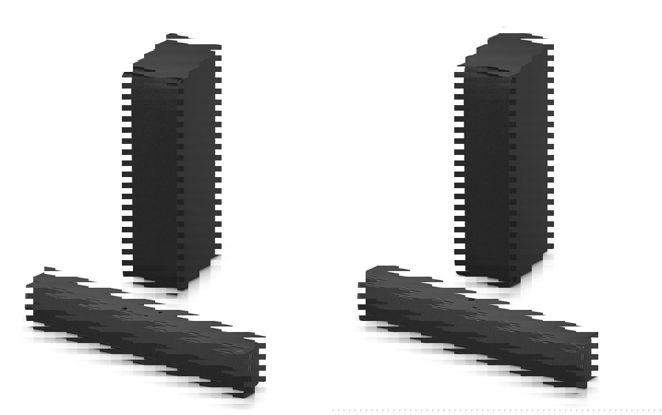 LG US40T Bluetooth Soundbar with Wireless Subwoofer Black - Free Gift RRP £30!