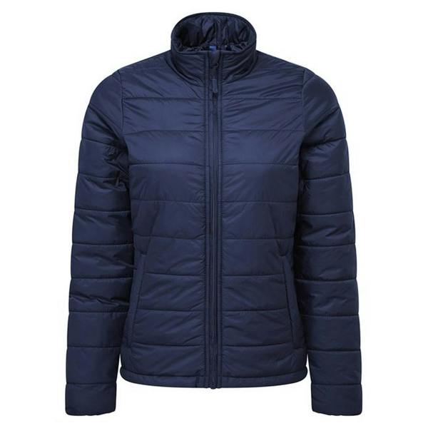 Premier Womens/Ladies Recyclight Lightweight Padded Jacket - Navy