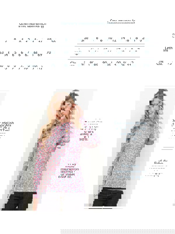 Kite Organic Bagber Turtle Neck Jersey Top Ditsy Tales