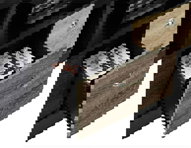 Dorel Home Mercer TV-console in multicolour with drawers 1773196PCOMUK