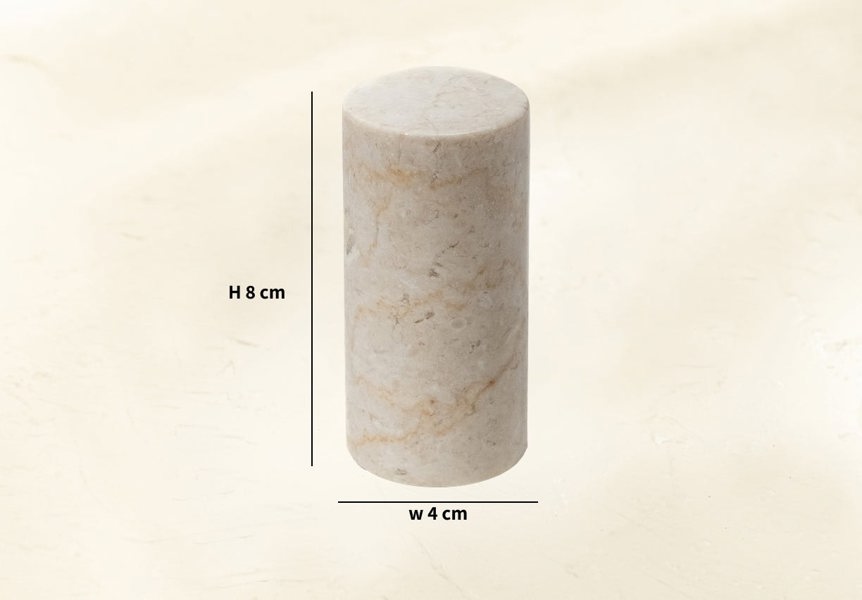 Marble desk accessories pillar styled genuine stone desk