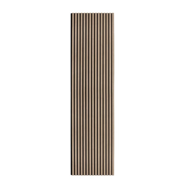 Monstershop Acoustic Slat Wall Panel - Light Walnut
