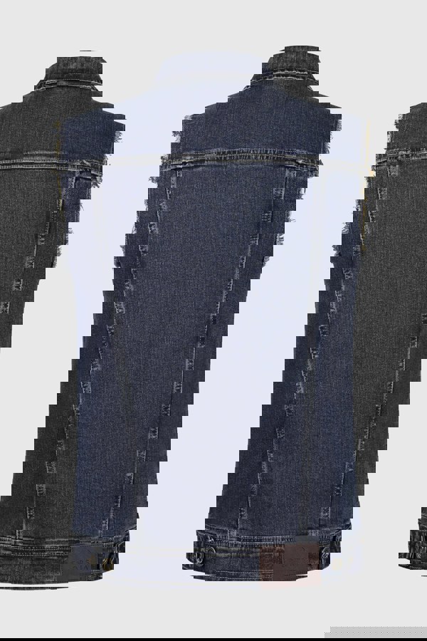 Men's Regular Fit Stretch Denim Sleeveless Jacket Navy Colour Enorsia UK