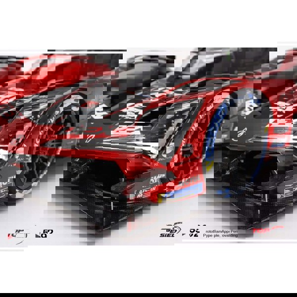 Acura ARX-06 GTP No.40 2024 IMSA Sebring 12 Hrs Winner 1:18 Scale Topspeed TS0592