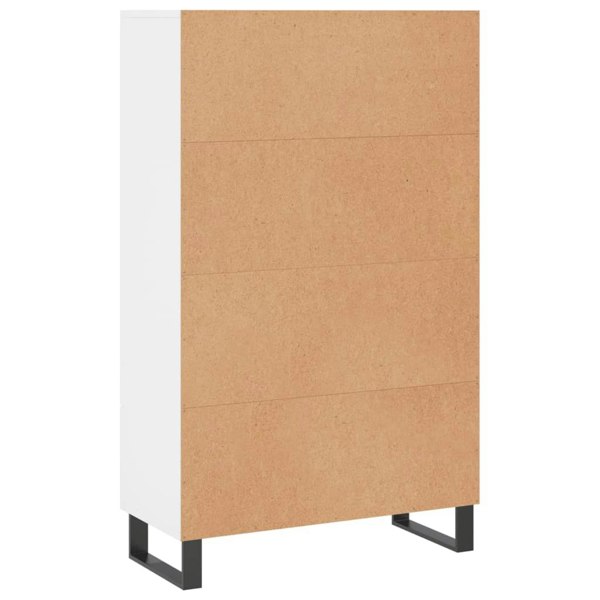 Berkfield Highboard White 69.5x31x115 cm Engineered Wood