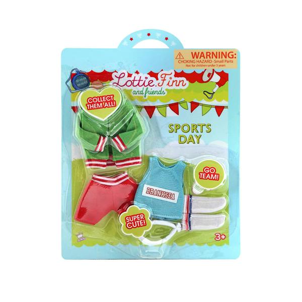 Lottie Doll Sports Day Themed Outfit