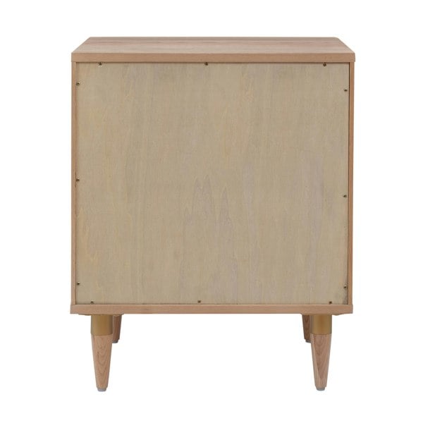 Furniture Edit Carmen Cane Nightstand Bedside Table