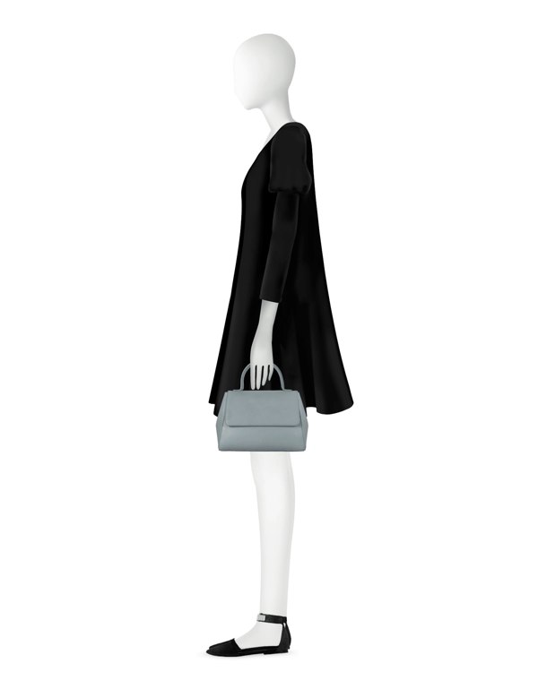 Le Parmentier Ladyfinger Crossbody Bag - Sky Blue