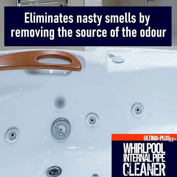 Ultima Plus XP ULTIMA-PLUS XP Whirlpool Internal Pipe Cleaner Deeply Cleans & Removes Limescale Dirt & Odours 10L