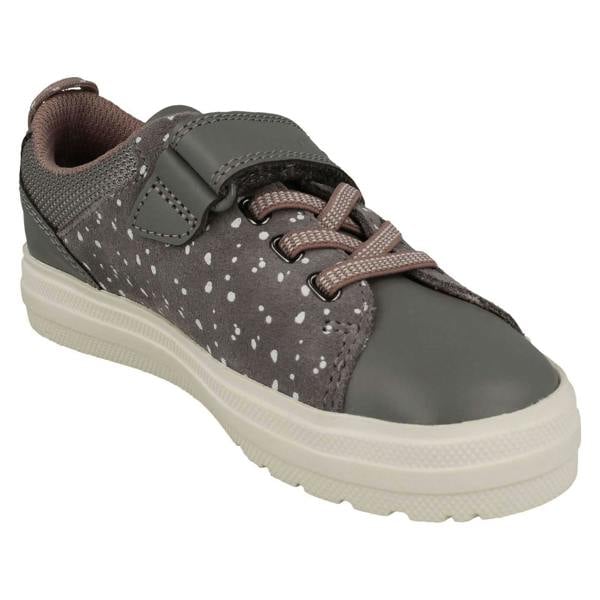 Clarks Girls Clarks Sneaker Style Hook & Loop Summer Shoes - Nova Beat K