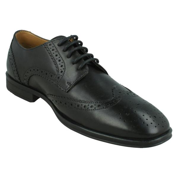 Thomas Blunt Mens Thomas Blunt Smart Wingtip Lace Up Leather Brogue Shoes A2201