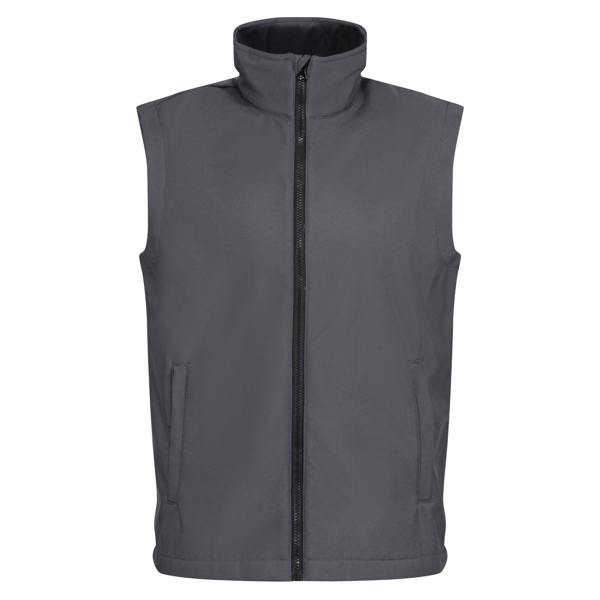 Regatta Professional Mens Ablaze Soft Shell Bodywarmer - Seal Grey/Black - 