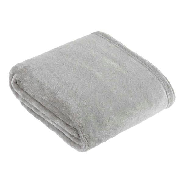 Furn Harrow Fleece Throw - Grey - 