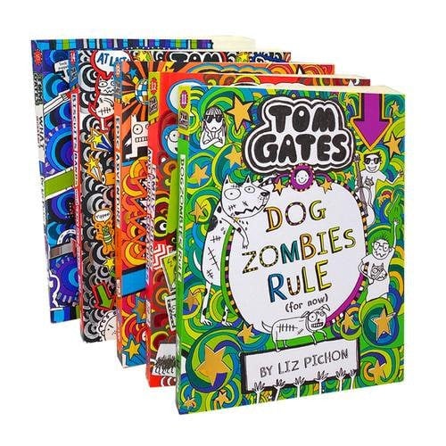 Scholastic Liz Pichon Tom Gates 5 Books Collection Set Series 3