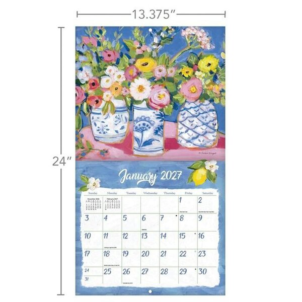 Susan Winget, Ciao Bella Deluxe Calendar 2027, Deluxe Calendars, Month To View, Art, Gift