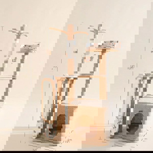 HOH Lovely Bear Cat Climber, Cat Tree-Weilai Concept-1-Weilai Concept