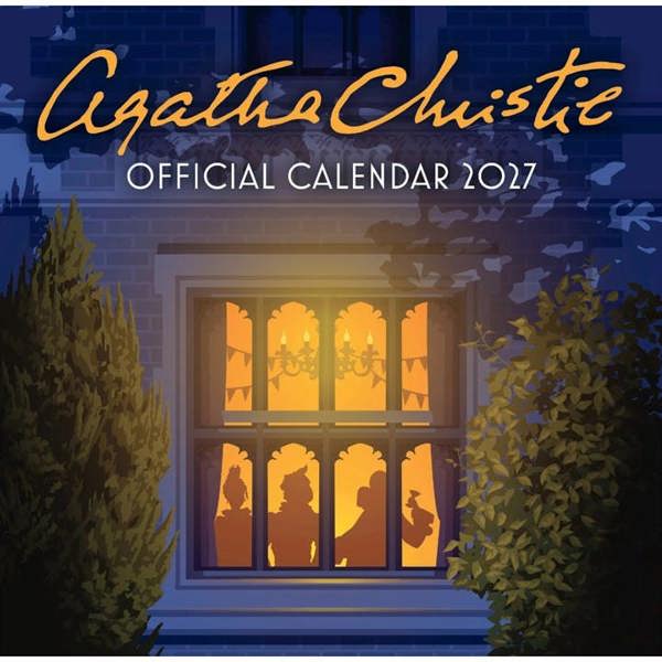Agatha Christie, Poirot Calendar 2027, Wall Calendars, Month To View, History & Literature, Gift