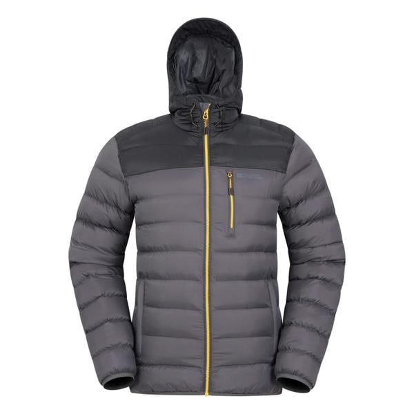 Mountain Warehouse Mens Link Padded Jacket - Dark Grey - 