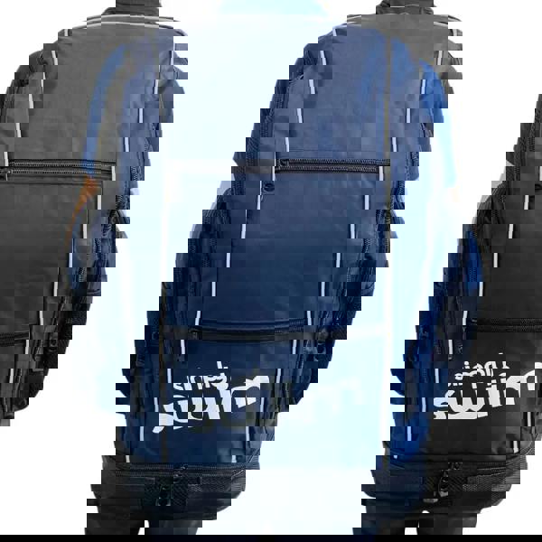 Navy Simply Swim backpack with padded adjustable straps