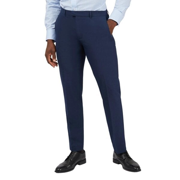 Limehaus Regular Fit Blue Trousers