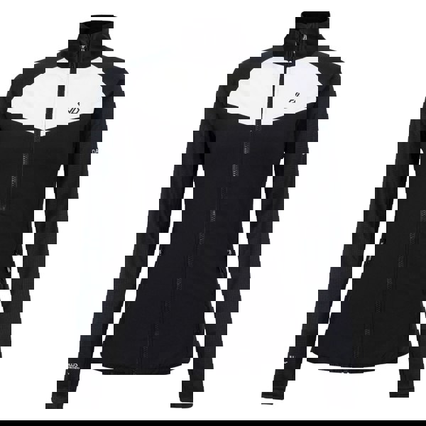 Dare 2B Womens Elation III Core Stretch Midlayer - Black/Blanc De Blanc