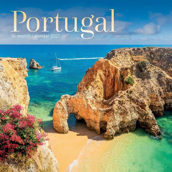 Europe Portugal Calendar 2027, Wall Calendars, Month To View, Travel, Gift