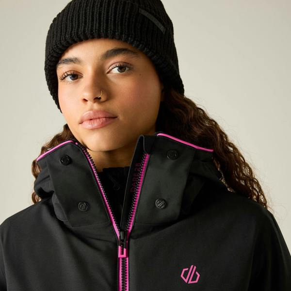 Dare 2B Womens/Ladies Flurry III Ski Jacket - Extreme Pink/Black - 