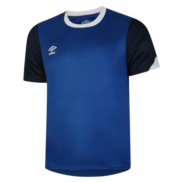 Umbro Mens Total Training Jersey - Royal Blue/Dark Navy/White - 