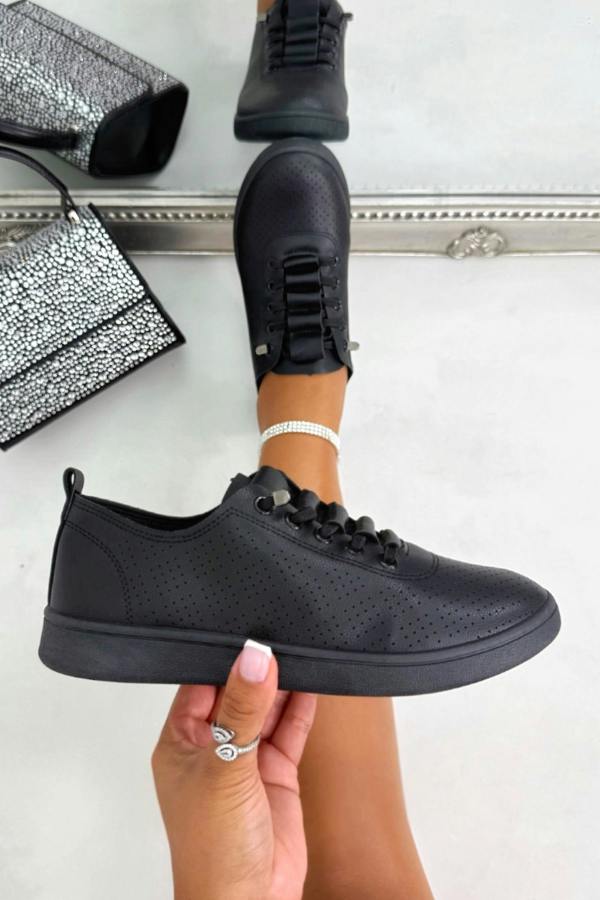 Love Lemonade Comfort Breeze Loop Trainers Black