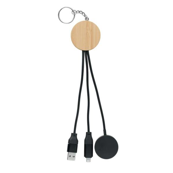 MidOcean Bule 4 in 1 Keyring - Black - 