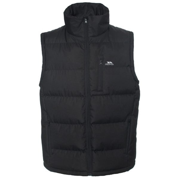 Trespass Mens Clasp Padded Gilet/Bodywarmer - Black