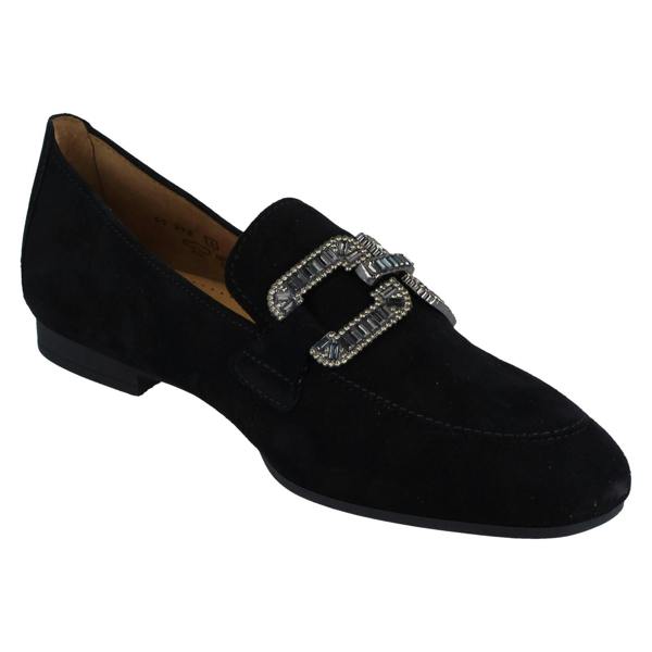 Gabor Ladies Gabor Smart Casual Loafer With Decorative Chain Detail 65.210