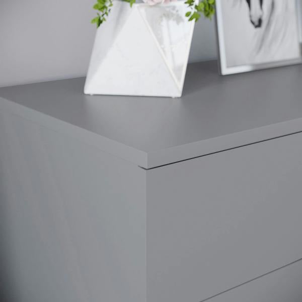 Vida Designs Riano 4 Drawer Chest, Black