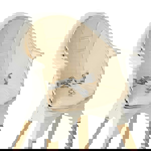 Liberty House Toys Kids High Chair – White and Beechwood