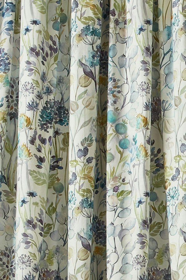 Voyage Maison Hedgerow Floral Pencil Pleat Curtains