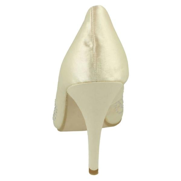 Anne Michelle Ladies Anne Michelle Diamante Court Shoes