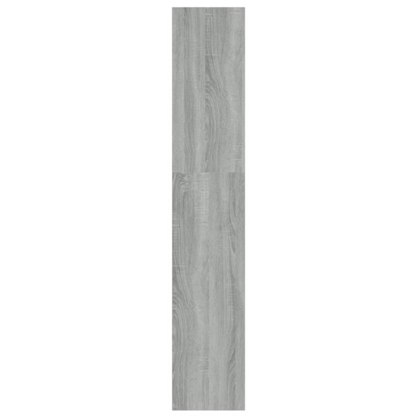 Berkfield Book Cabinet/Room Divider Grey Sonoma 100x30x166 cm