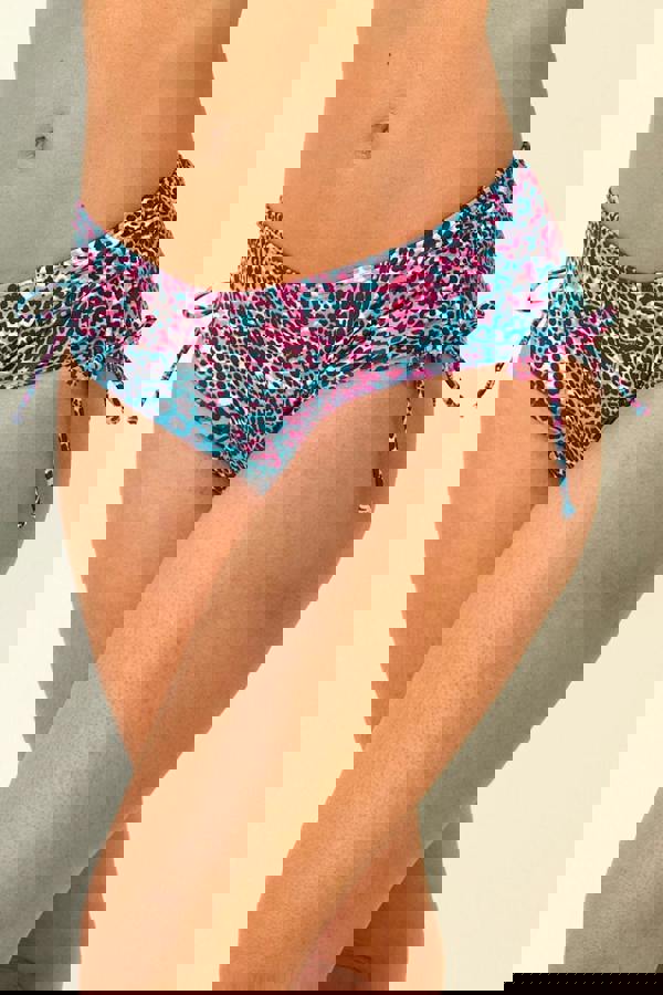 Neon Leopard Print Bikini