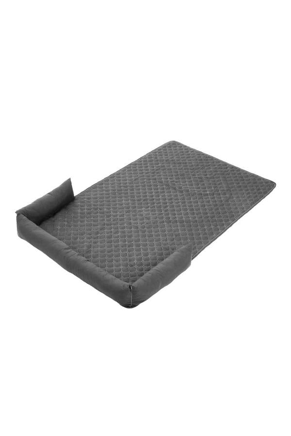 Living and Home 75x120cm Waterproof Pet Bed Furniture Protector Mat Dog Sofa Cover with Pillow