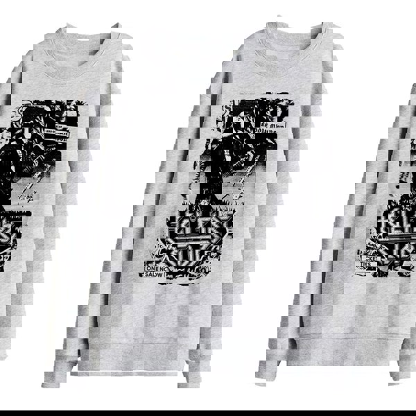 Stranger Things Kids Hellfire Club Poster Sweatshirt - Athletic Heather